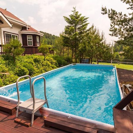 Sunny House Villa Pyeongchang Bagian luar foto