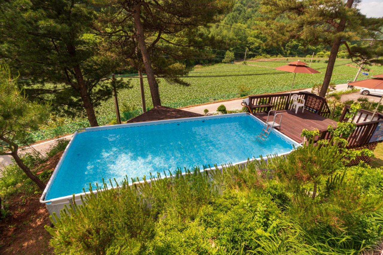 Sunny House Villa Pyeongchang Bagian luar foto